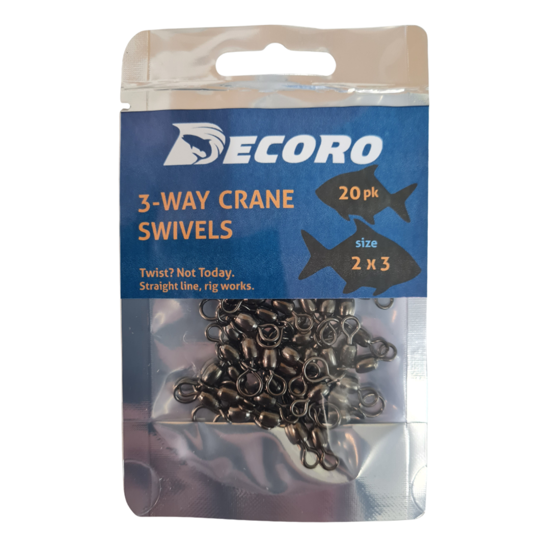 Decoro 3-Way Crane Swivel Black image 1